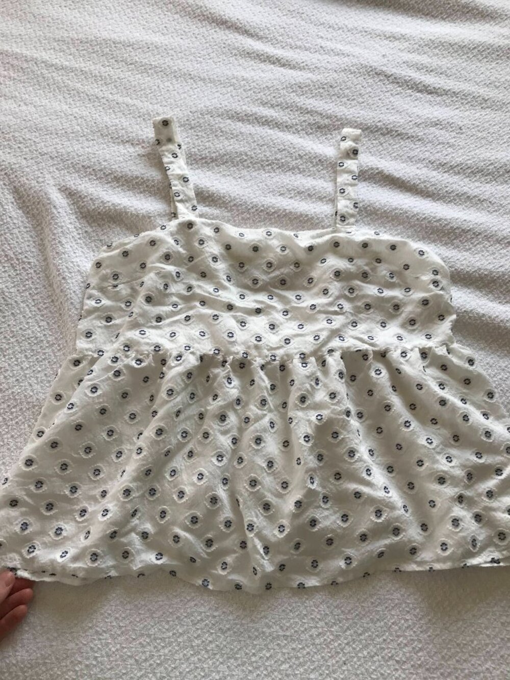 LOFT Peplum Tank Top
